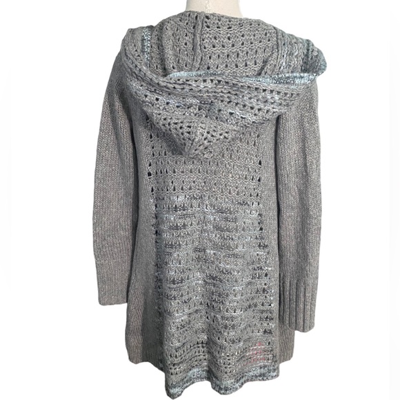 Anthropologie angel of the north gray cardigan sm - Picture 3 of 4